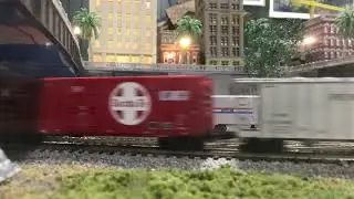 Atlantic coast line freight train