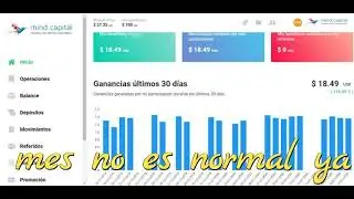 Quinta semana ganando dinero con Mind capital