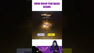 DROP THE BASS SCARL NEW SKIN #short # CRATEOPENING