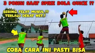 3 Cara spike bola quick