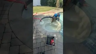 The sounds of pool closing season. Closing a pool in spa combo. #poolsclosed #poolservices #pool