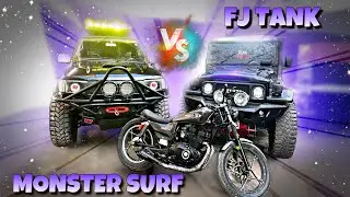 Toyota Fj-40 Tank Vs Toyota Surf Lifted Beast 🔥👌🏻 2 Beasts in one Vlog ❤️