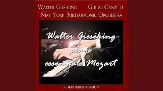 Piano Concerto No. 21, in C Major, KV 467: II. Andante (Remastered Version)