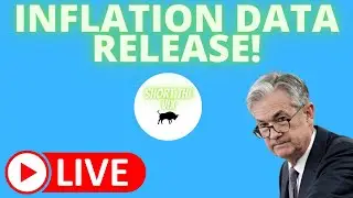 STOCK MARKET LIVE WITH SHORT THE VIX! - INFLATION DATA RELEASE