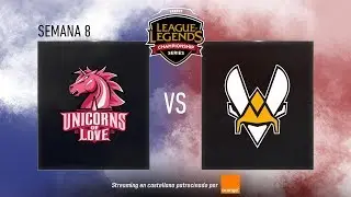 UNICORNS OF LOVE VS TEAM VITALITY - LCS EU - SPRING SPLIT 2018 - #LCSEULVP8