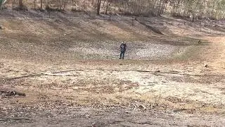 Empty Dams in the drought.
