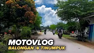 Motovlog Balongan ke Desa Tinumpuk Indramayu | Jalan Desa Asri & Tenang 🌾