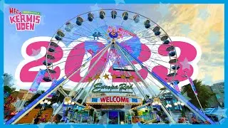 OPENING MEGA KERMIS UDEN 2023 + REVIEW | Kermis Uden🎡