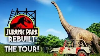 THE JURASSIC PARK TOUR | Jurassic Park 1993 Rebuilt (Jurassic World: Evolution)