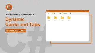 Dynamic Cards and Tabs in C# Windows Forms: Build Interactive UI from Scratch