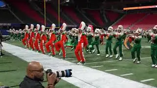 JAMES HILL SPORTS HBCU BAND OF THE YEAR FLORIDA A&M UNIVERSITY MARCHING 100 MB STADIUM ATL  12-12-25