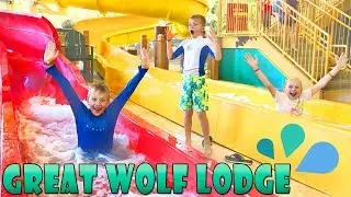 Great Wolf Lodge Best Waterpark & Ropes Course || Family Fun Pack