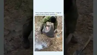 The Dakota fire hole is an ancient survival trick used by Native American tribes.