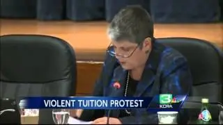 Violent protests disrupt UC Regents meeting