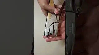 how to insert stepler pin#shorts#how to