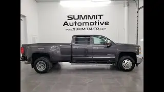 2015 CHEVROLET SILVERADO 3500 LTZ TUNGSTEN DURAMAX 4K WALKAROUND 13775Z SOLD!