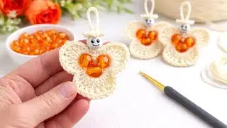 Beautiful Crochet Butterfly | Easy & Elegant #Crochet  #Knitting 