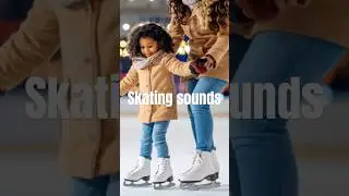 The sound of indoor ice skating | Christmas ambience