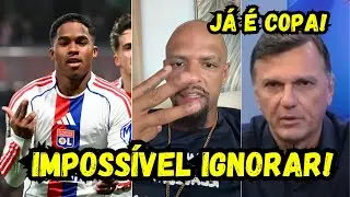 🚨 HAT-TRICK HIST&Oacute;RICO! Endrick DESTR&Oacute;I no Lyon e m&iacute;dia CRAVA convoca&ccedil;&atilde;o pra Copa!