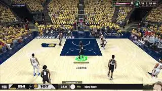 MyCareer NBA FINALS SAS@IND Game 2 SAS leads 2-0