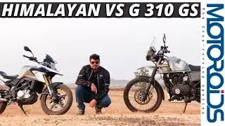 Royal Enfield Himalayan VS BMW G 310 GS | Adventure Bike Duel | Motoroids