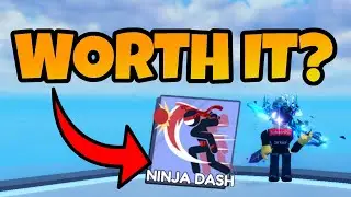How To Use The NINJA DASH Ability In Roblox Blade Ball (WORTH IT???)