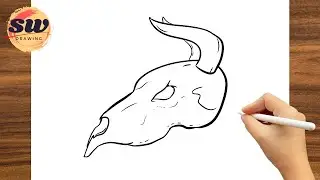 How to Draw Bull Skull