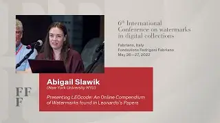 Abigail Slawik | 6th International Conference on watermarks in digital collections