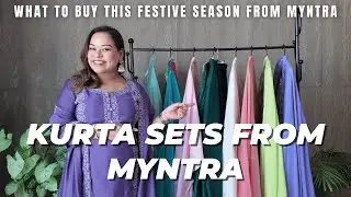EFFORTLESS FESTIVE WEAR FROM MYNTRA ✨ | MUST BUY KURTA SETS