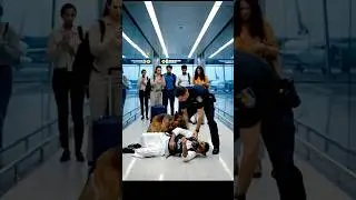 Hero Police K9 🐕 Saves Hundreds in Airport High-Rise Rescue #dog #save