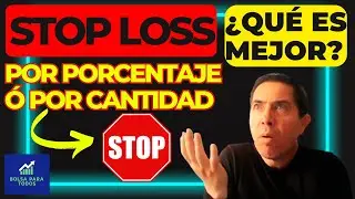 🛑STOP LOSS por PORCENTAJE ó por CANTIDAD, ¿qué es MEJOR al hacer TRADING? | THINKORSWIM TUTORIAL👍✅