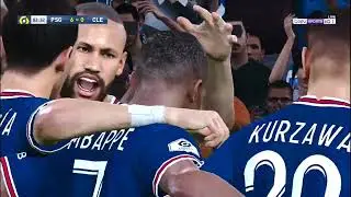 Clermont vs Psg 1-6 | Ligue 1 | Psg Match Today | Live Football Match Today | Pes 21 Gameplay