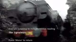 The Signal Man ghost story original DVD reading audio book Charles Dickens M.R.James Signalman
