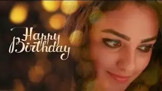Happy Birthday Nityamenon ❤️❤️😍💜| Nitya Menon🎆Whatsapp Status |