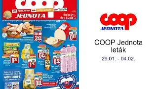 COOP Jednota leták 29.01. - 04.02.