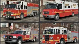 ⁴ᴷ **EXTREMELY RARE** PFD Hazmat 101, Hazmat 2, Chemical 1 & Engine 60 Responding {READ DESCRIPTION}