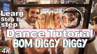Bom Diggy Diggy Dance tutorial  | Zack Knight | Jasmin Walia | Sonu Ke Titu Ki Sweety | Nits Dance