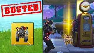 *BUSTED* Find Gas Station to REFUEL 'Jetpack' in FORTNITE! (Fortnite Mythbusters)