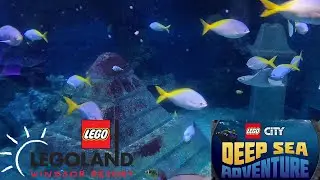LEGO City Deep Sea Adventure Underwater Submarine with REAL Fish HD POV - Legoland Windsor Resort
