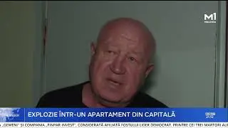 Explozie la un bloc de pe strada Albișoara: un bărbat transportat la spital