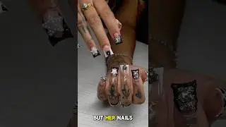 $106 nail set for free ???? #nails #nailtechvlog #nailvlog #nailtech #blacknailtech #nailart
