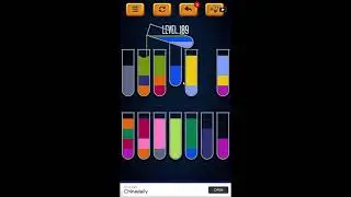 Water Sort Puzzle - Color Liquid Sorting Game Level 189 Solution