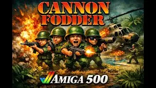 CANNON FODDER - AMIGA 500 I OGRYWAMY I TEST MYSZKI I Z DYSKIETEK I @rafi-gaming-x
