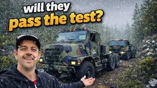 Will Our Military Trucks Pass The Test?  Off Road Overland Adventure!