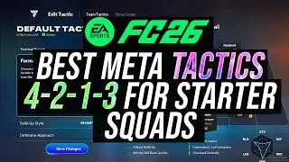 FC 26 &mdash; лучшие пользовательские тактики META 4-2-1-3 для стартовых команд