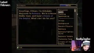 first playthrough, first faction in Morrowind #elderscrolls #morrowind #livegaming 
