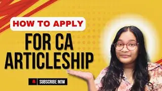 How To Apply For CA Articleship || Linkedin , ICAI Placement Portal || CA Articleship
