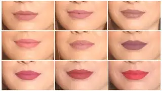 NY Bae Confessions of Lip-o-holic liquid lipsticks |Review and Swatches |Lipsticks