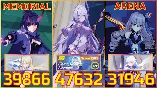 Exalted Memorial Arena Aponia - BKE - HoV (Score:119,444) - [Honkai Impact 3]