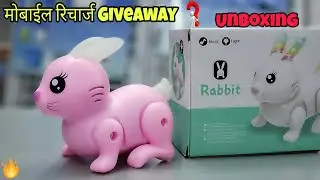 Uboxing- Rabbet Toys Review Test| For Kids Rabbit Music And LED Light Saund Toys ! #trending